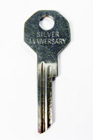chrysler silver anniversary key
